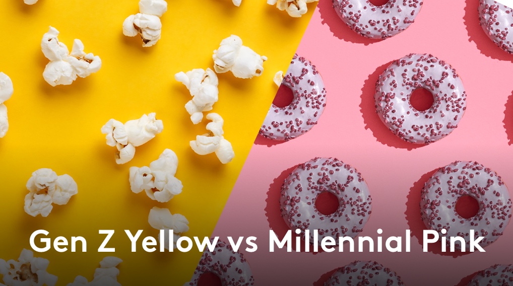 Gen Z Yellow vs Millennial Pink