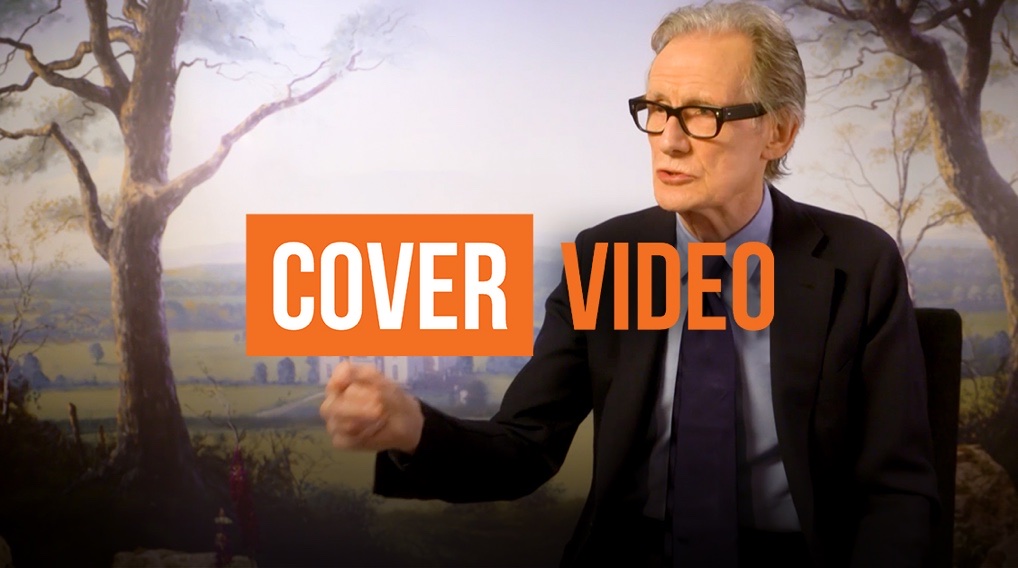 Cover Video logo over a man being interviewed.